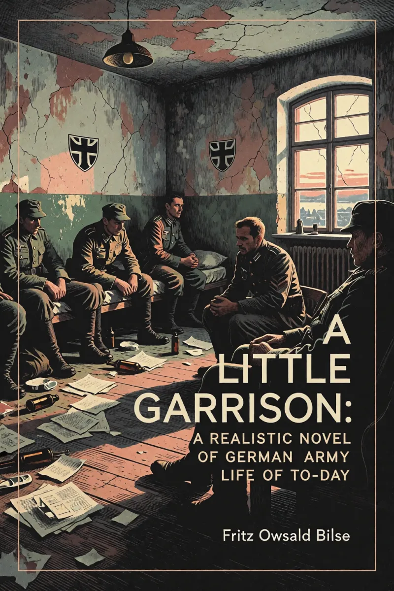 Cover of A Little Garrison: A Realistic Novel of German Army Life of To-day by Fritz Oswald Bilse