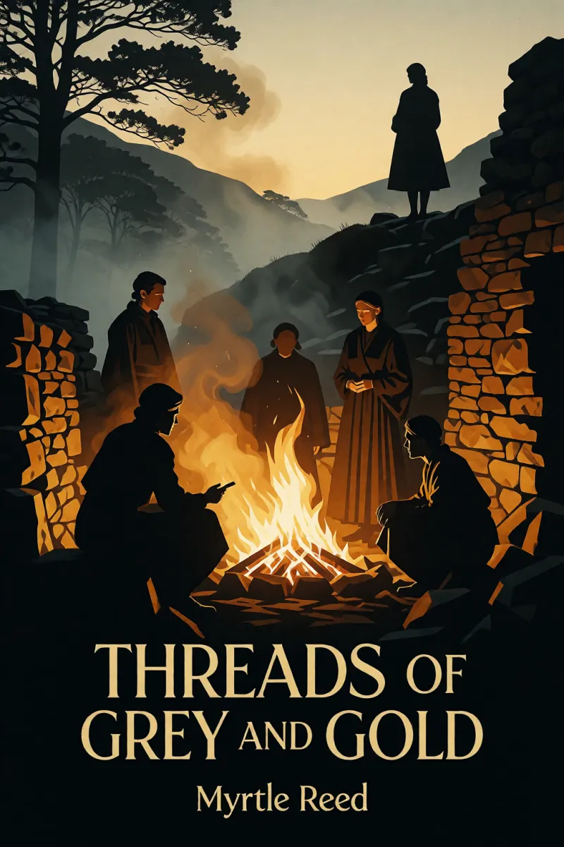 Cover of Threads of Grey and Gold by Myrtle Reed