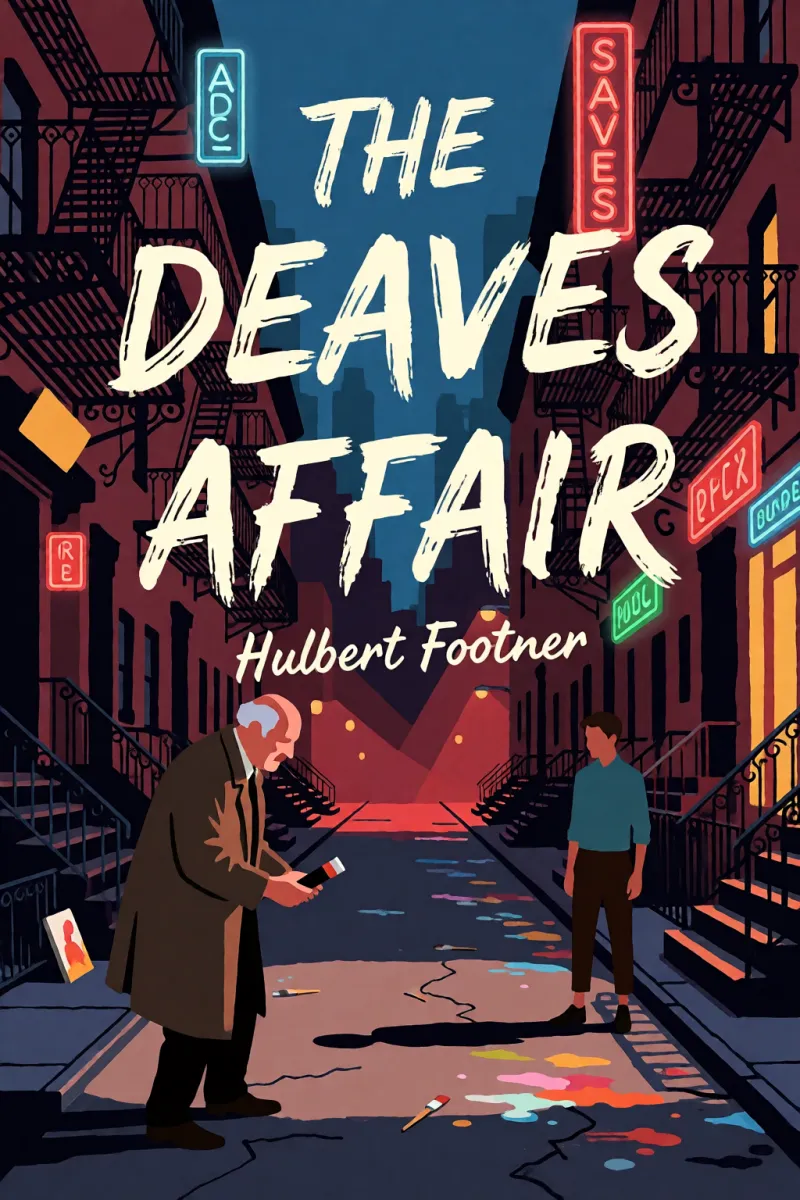 Cover of The Deaves Affair by Hulbert Footner