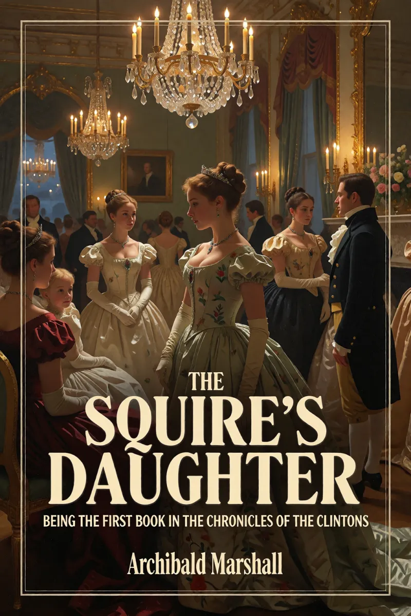 Cover of The Squire's Daughter: Being the First Book in the Chronicles of the Clintons by Archibald Marshall