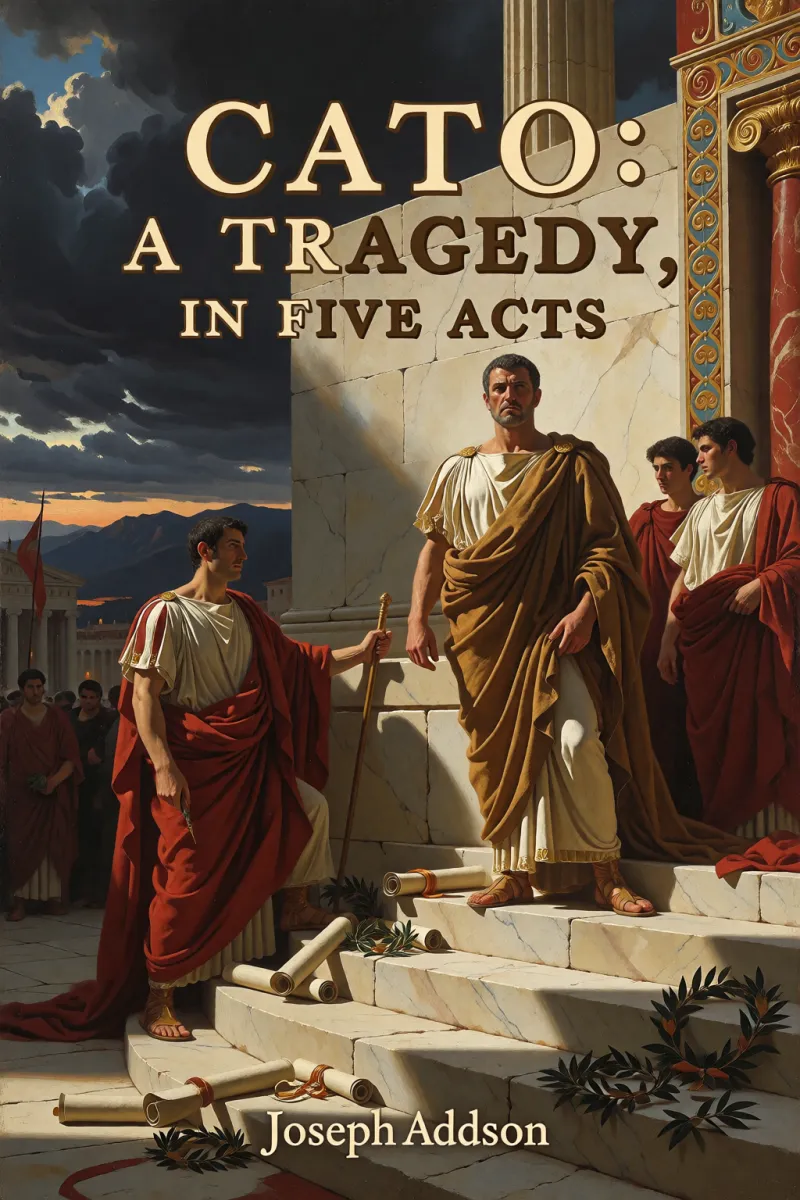 Cover of Cato: A Tragedy, in Five Acts by Joseph Addison