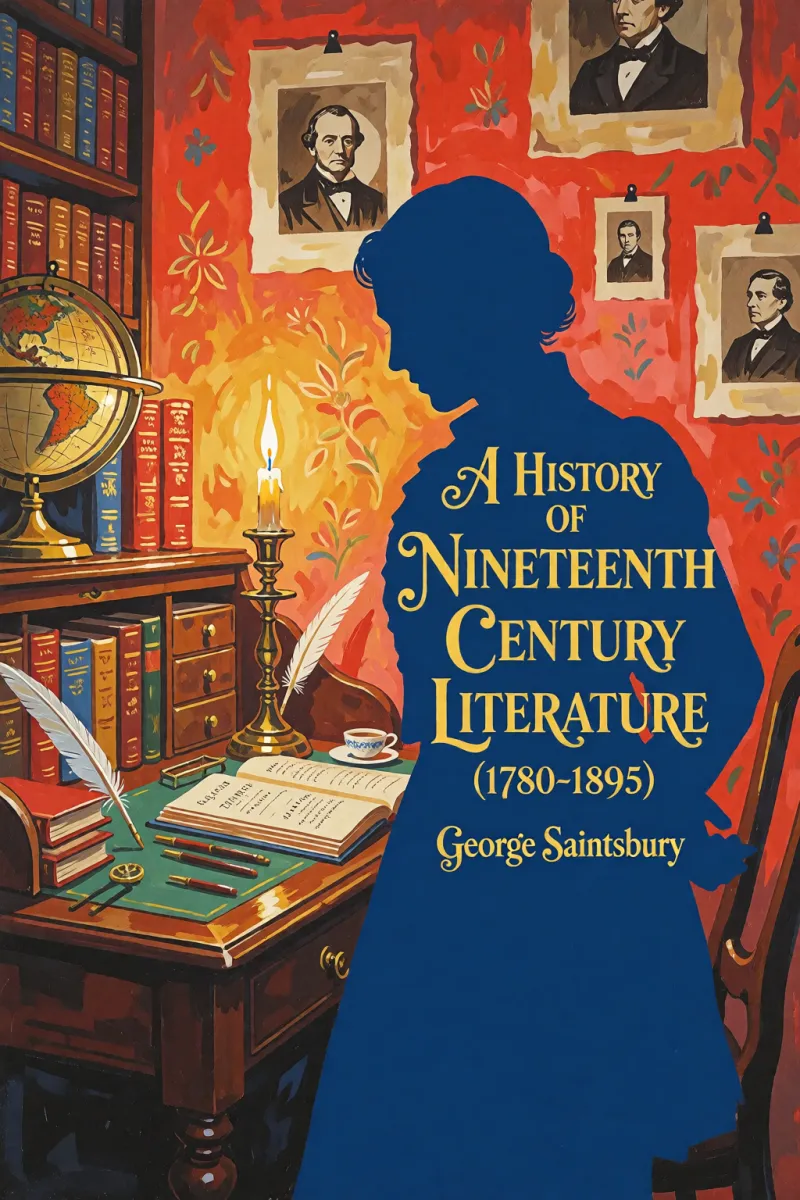 Cover of A History of Nineteenth Century Literature (1780-1895) by George Saintsbury