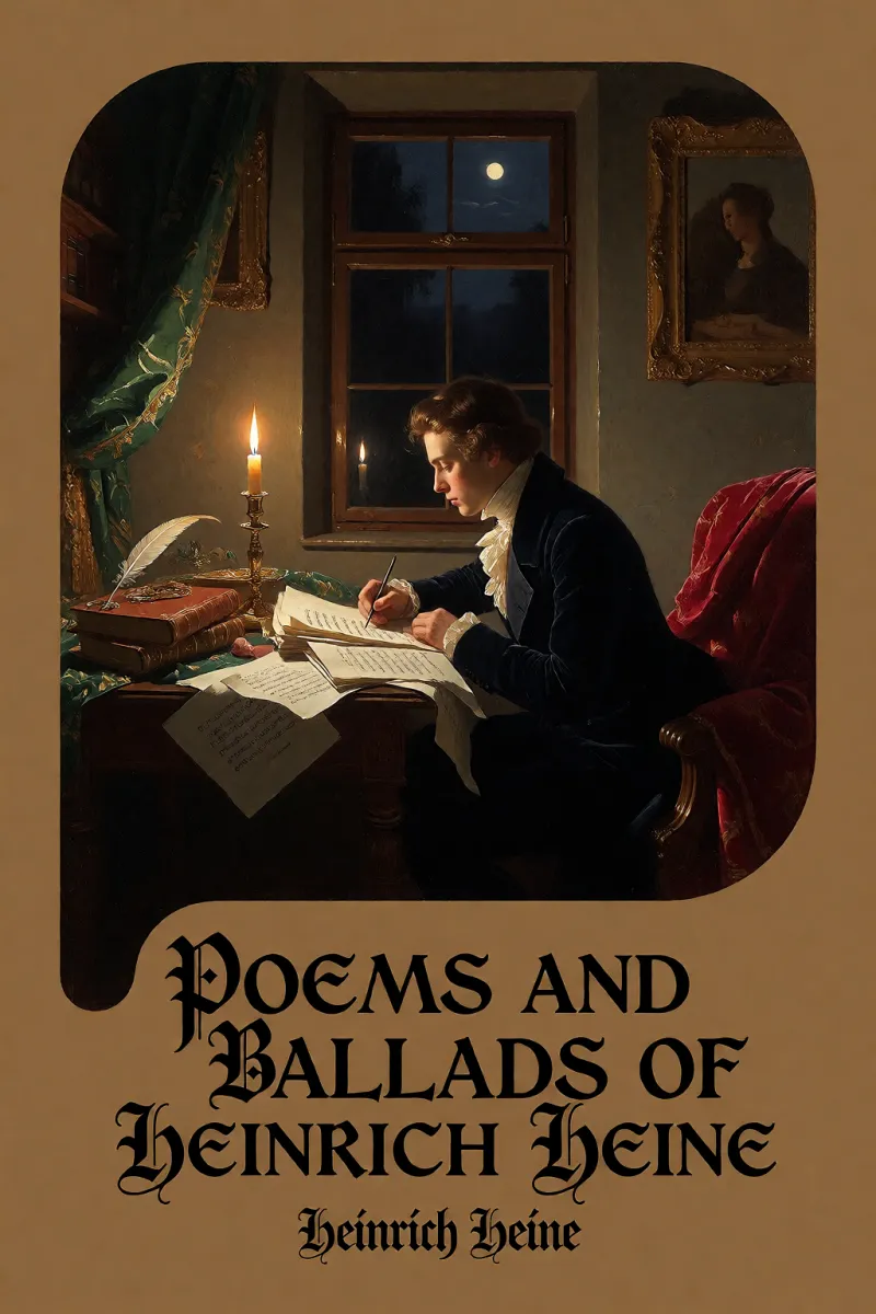 Cover of Poems and Ballads of Heinrich Heine by Heinrich Heine