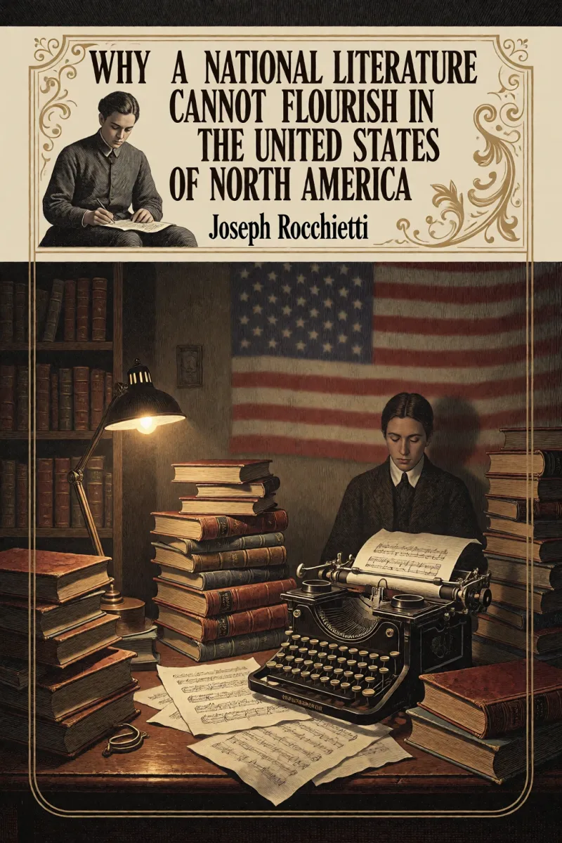Cover of Why a National Literature Cannot Flourish in the United States of North America by Joseph Rocchietti