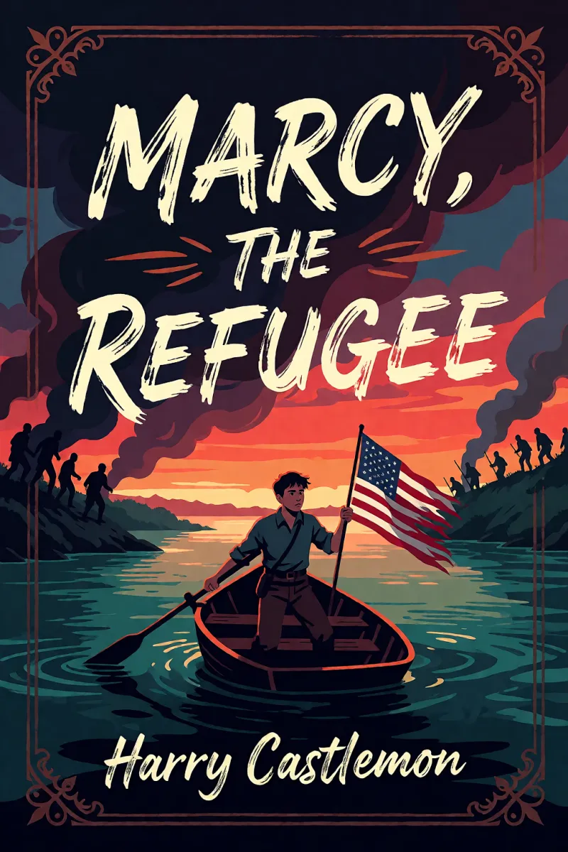 Cover of Marcy, the Refugee by Harry Castlemon
