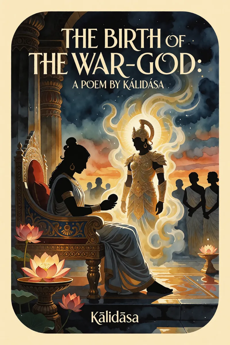 Cover of The Birth of the War-God: A Poem by Kálidása by Kālidāsa
