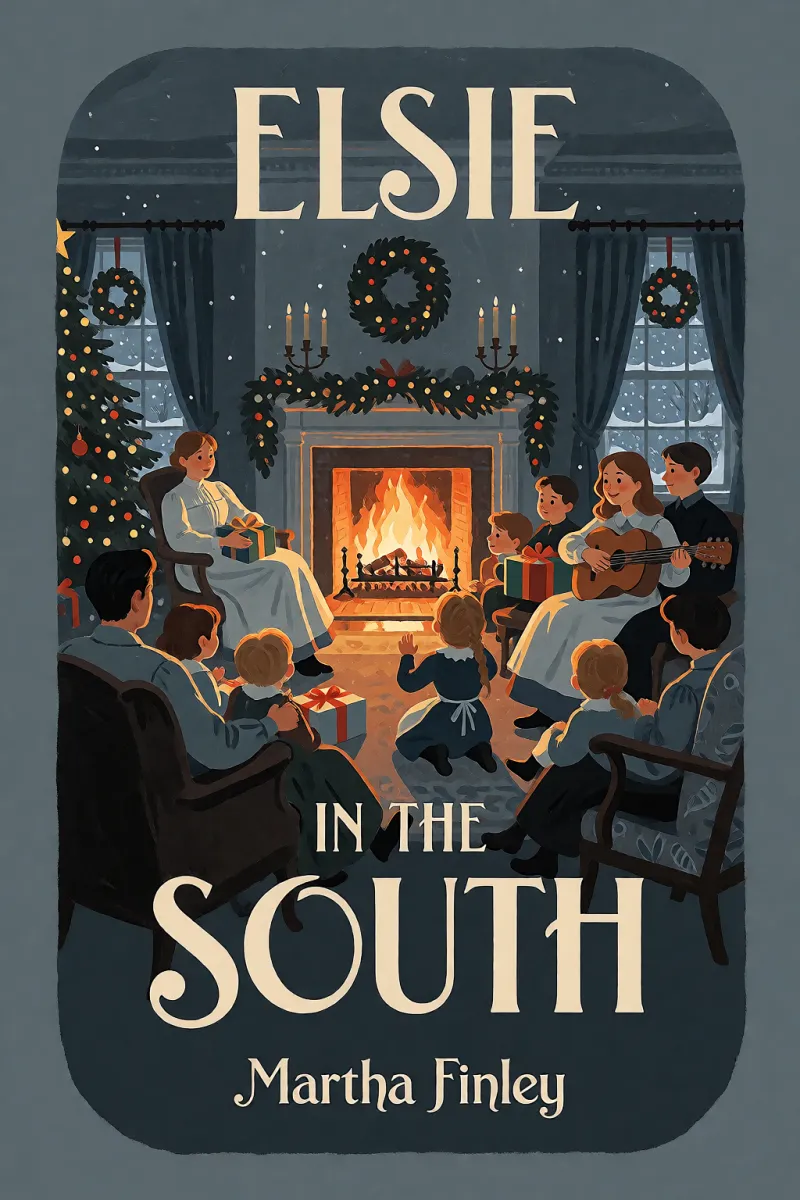 Cover of Elsie in the South by Martha Finley