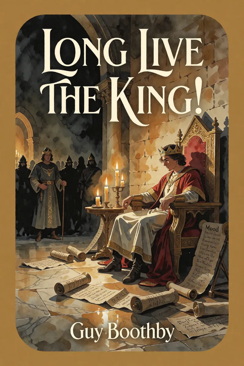 Cover of "Long Live the King!" by Guy Boothby