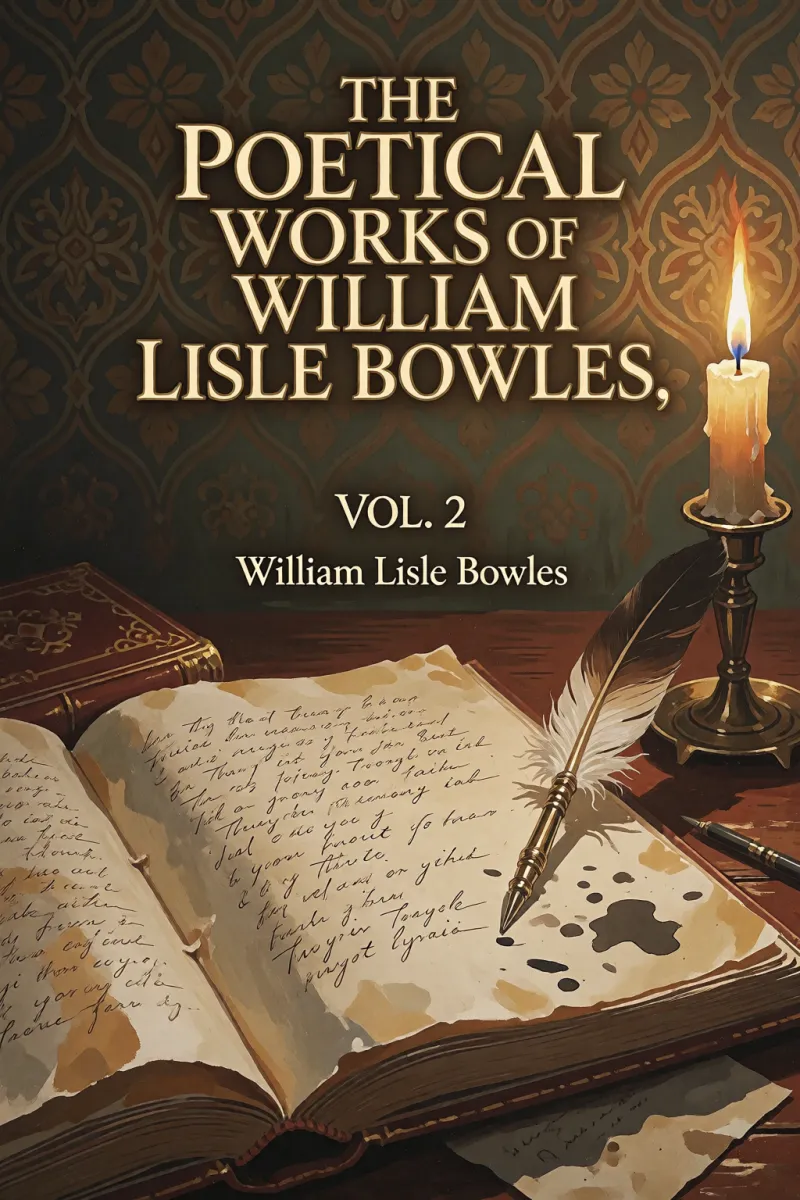 Cover of The Poetical Works of William Lisle Bowles, Vol. 2 by William Lisle Bowles