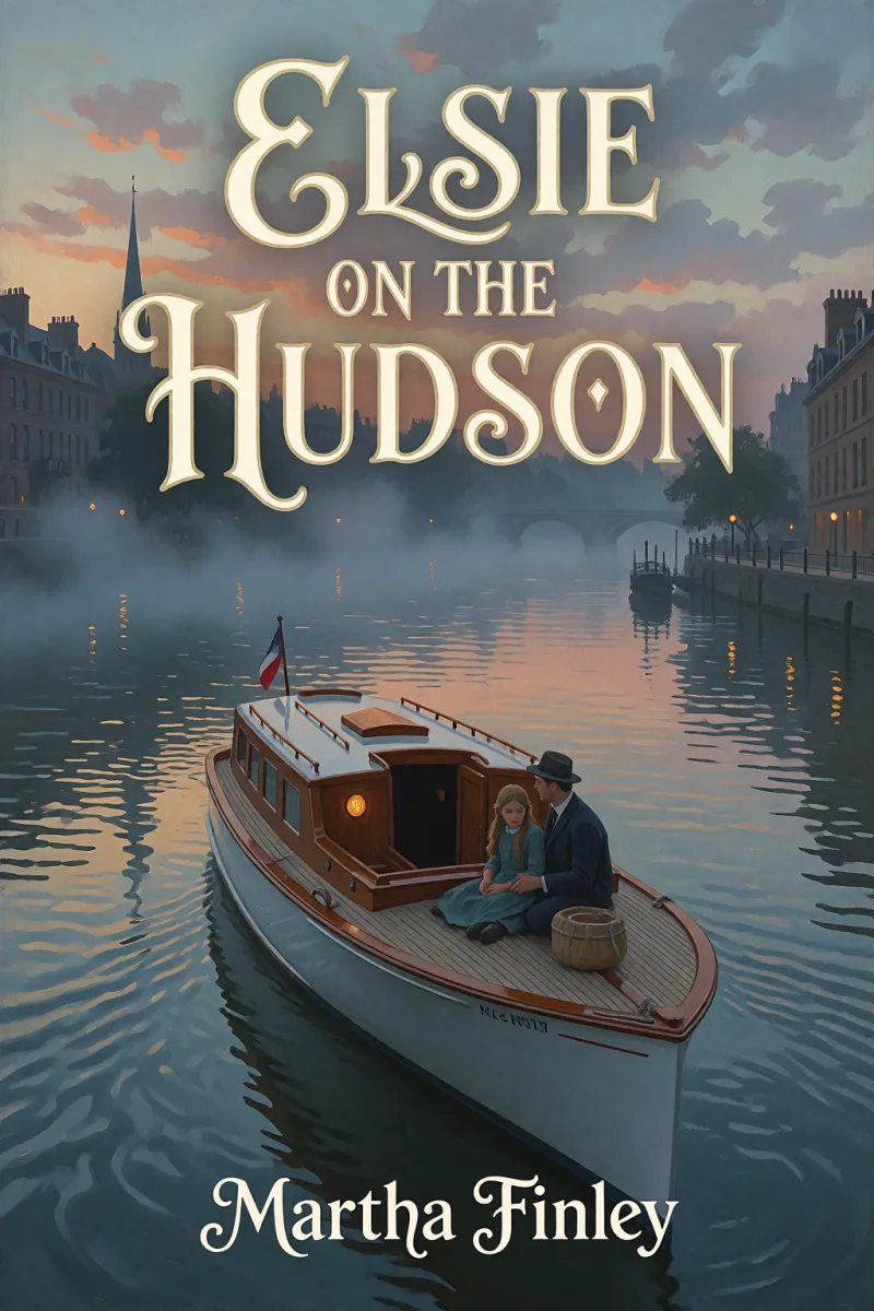 Cover of Elsie on the Hudson by Martha Finley