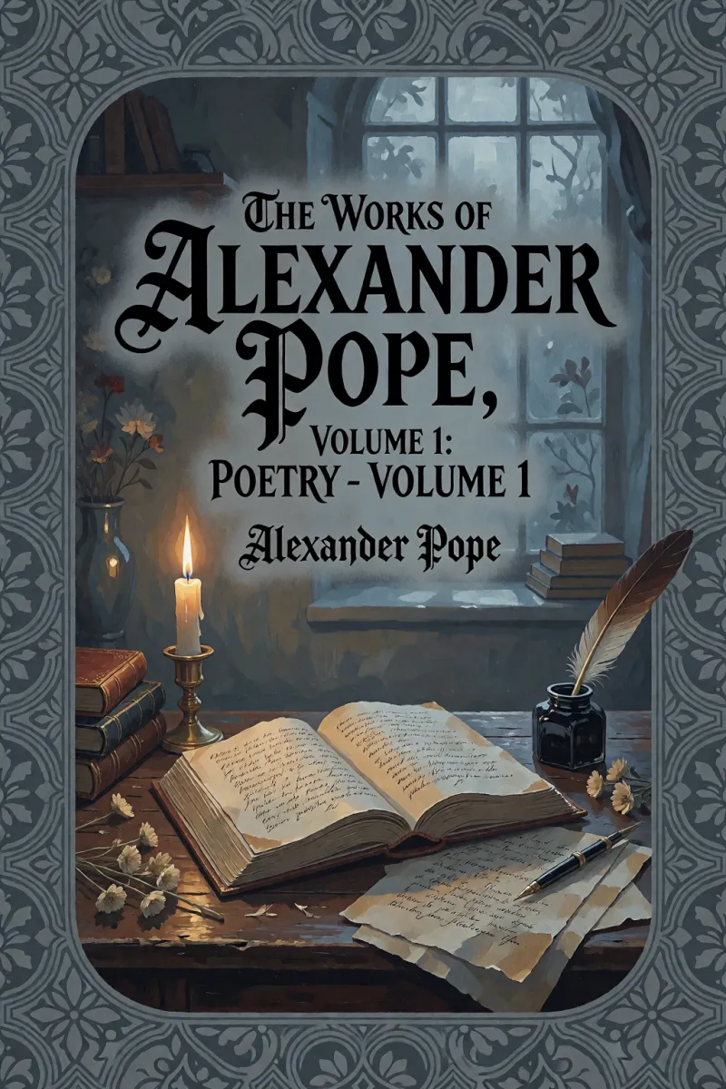 Cover of The Works of Alexander Pope, Volume 1: Poetry - Volume 1 by Alexander Pope