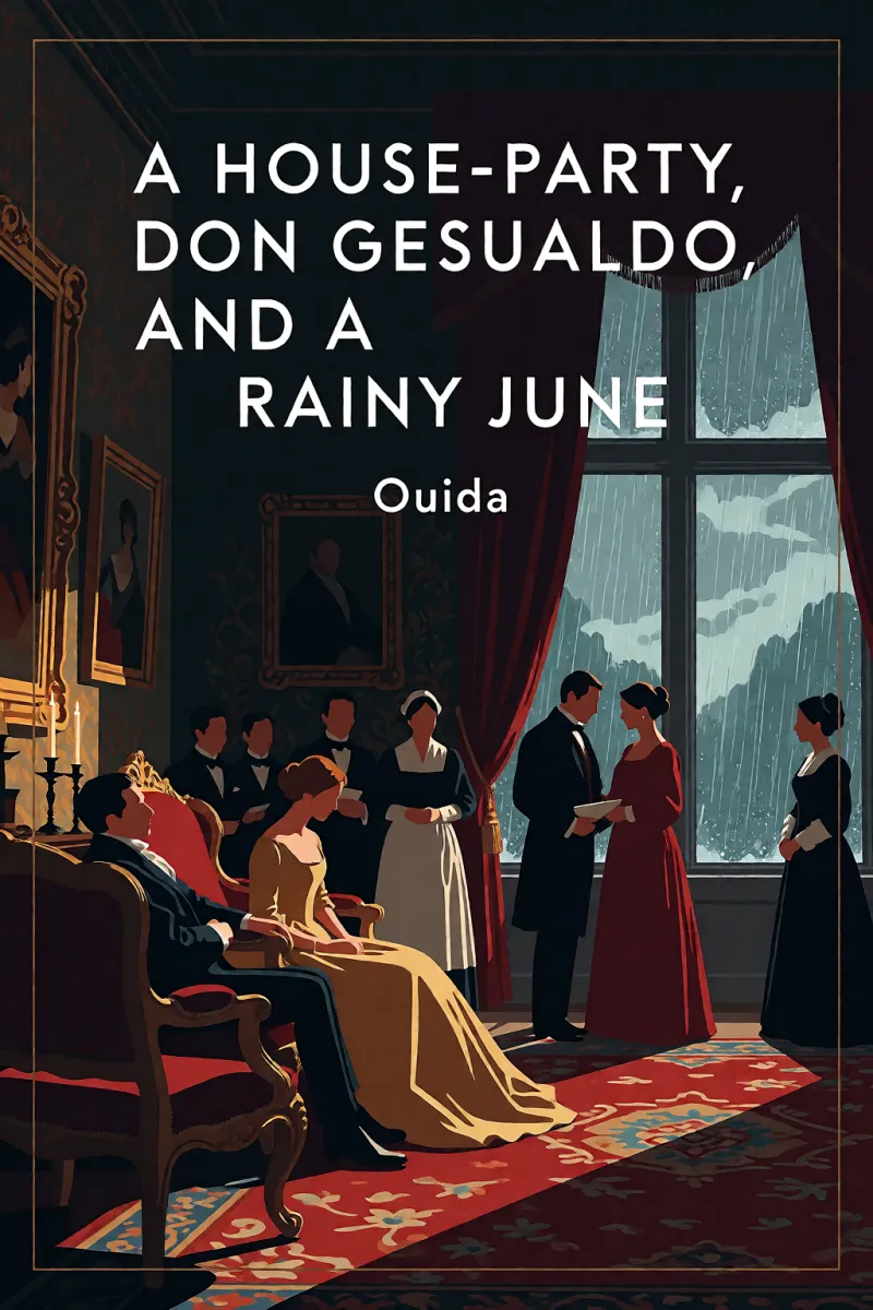 Cover of A House-Party, Don Gesualdo, and A Rainy June by Ouida