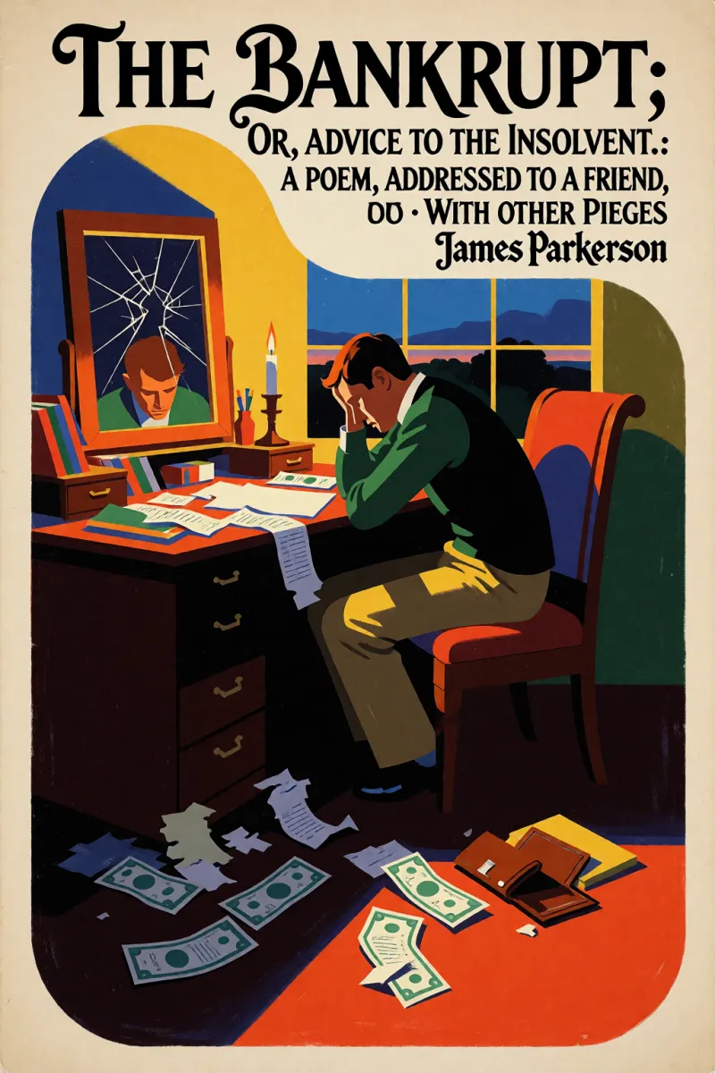 Cover of The Bankrupt; Or, Advice to the Insolvent.: A Poem, addressed to a friend, with other pieces by James Parkerson