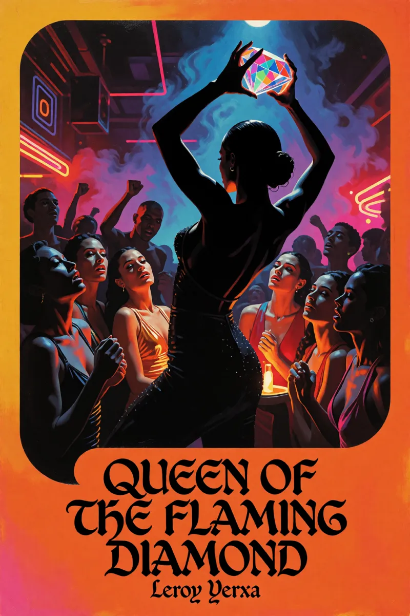 Cover of Queen of the Flaming Diamond by Leroy Yerxa