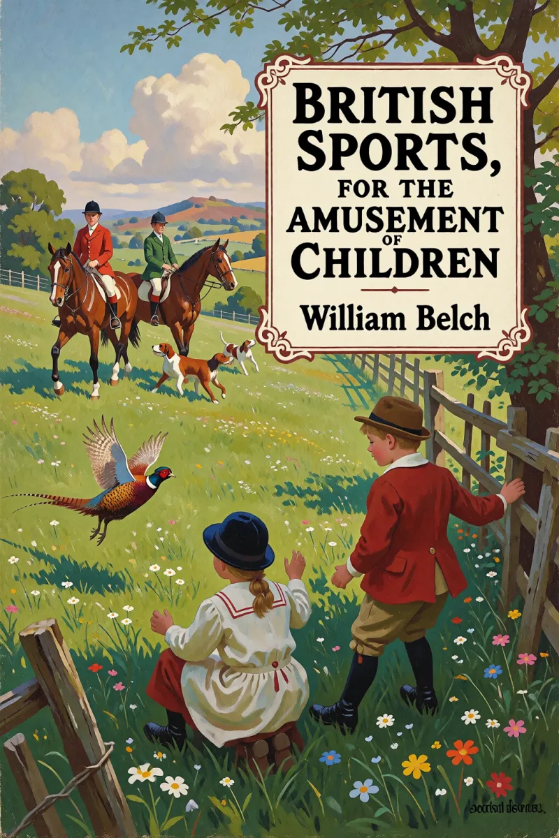 Cover of British Sports, for the Amusement of Children by William Belch