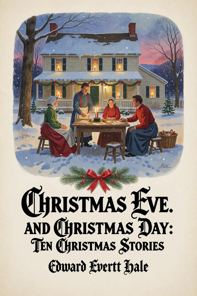Cover of Christmas Eve and Christmas Day: Ten Christmas stories by Edward Everett Hale
