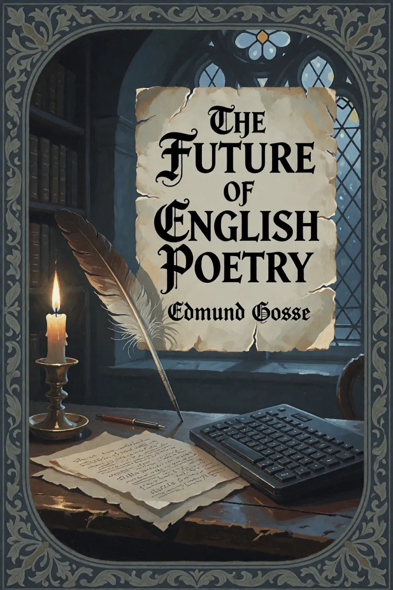 Cover of The Future of English Poetry by Edmund Gosse