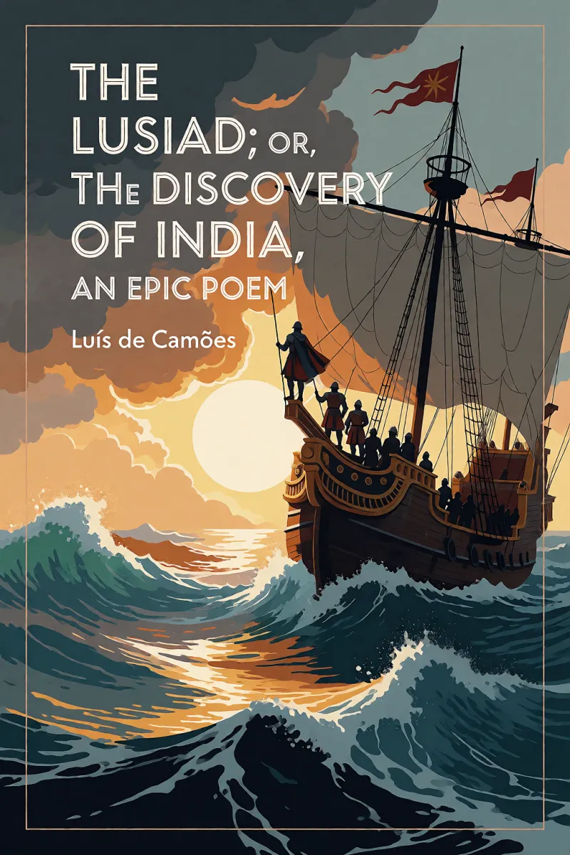 Cover of The Lusiad; Or, The Discovery of India, an Epic Poem by Luís de Camões