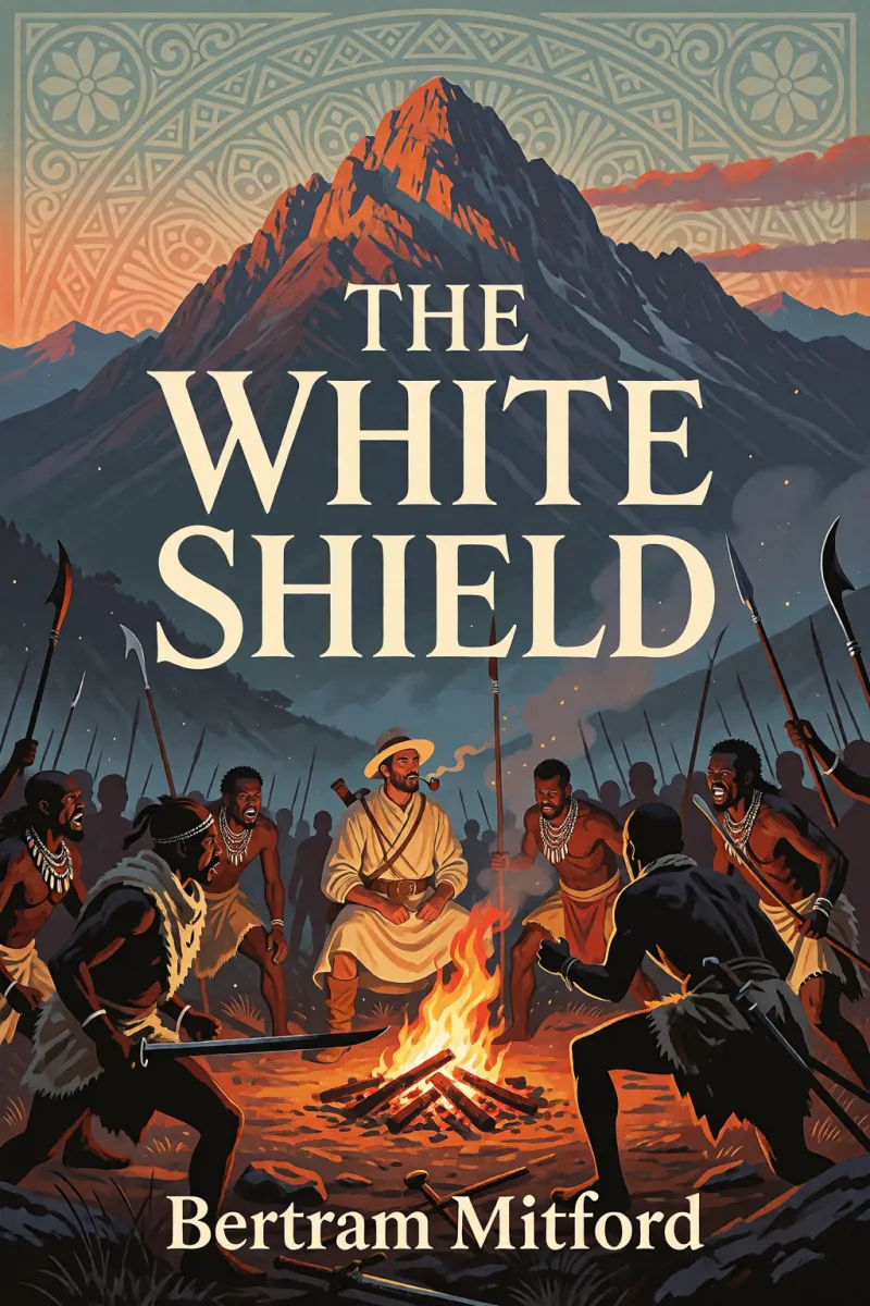 Cover of The White Shield by Bertram Mitford