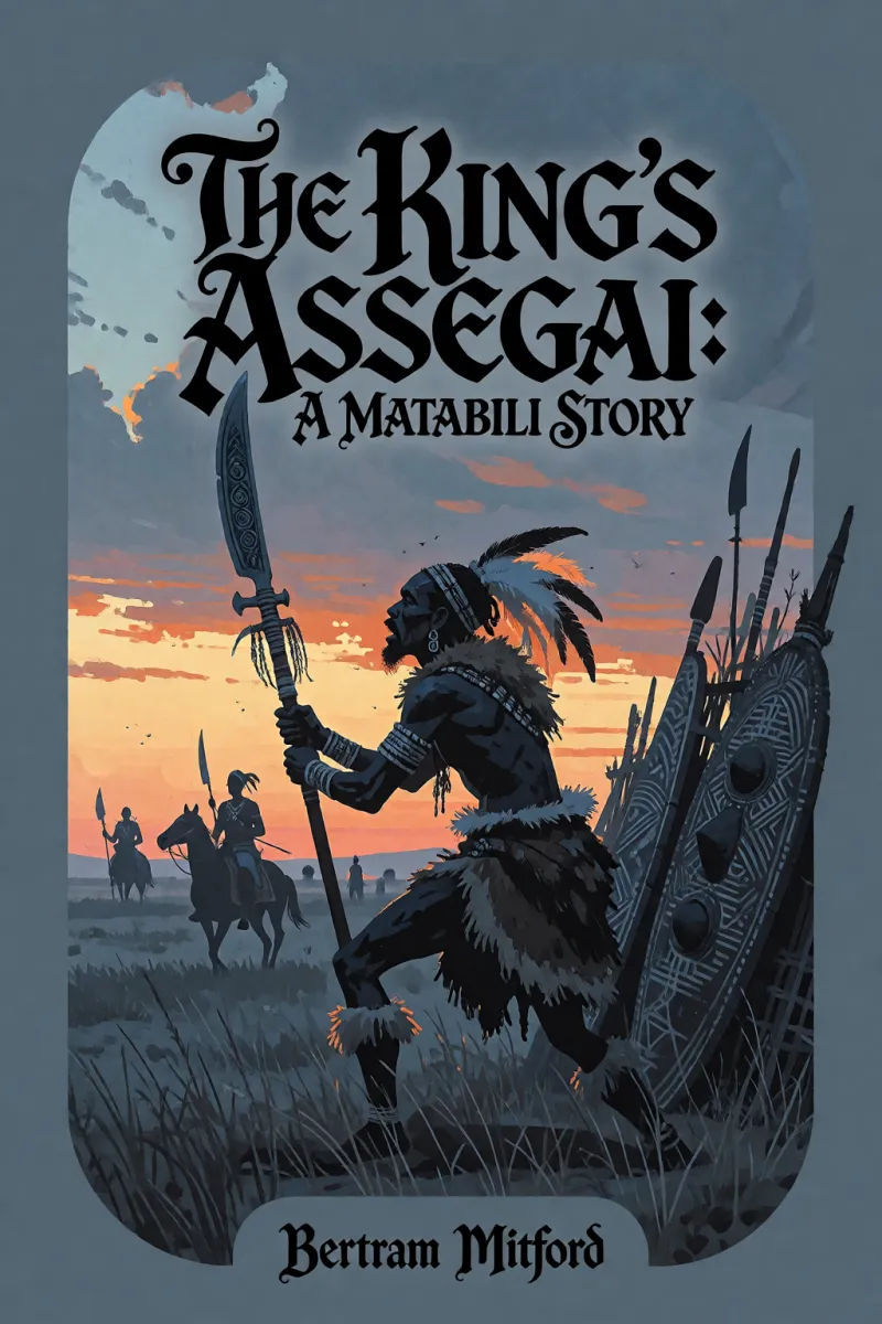 Cover of The King's Assegai: A Matabili Story by Bertram Mitford
