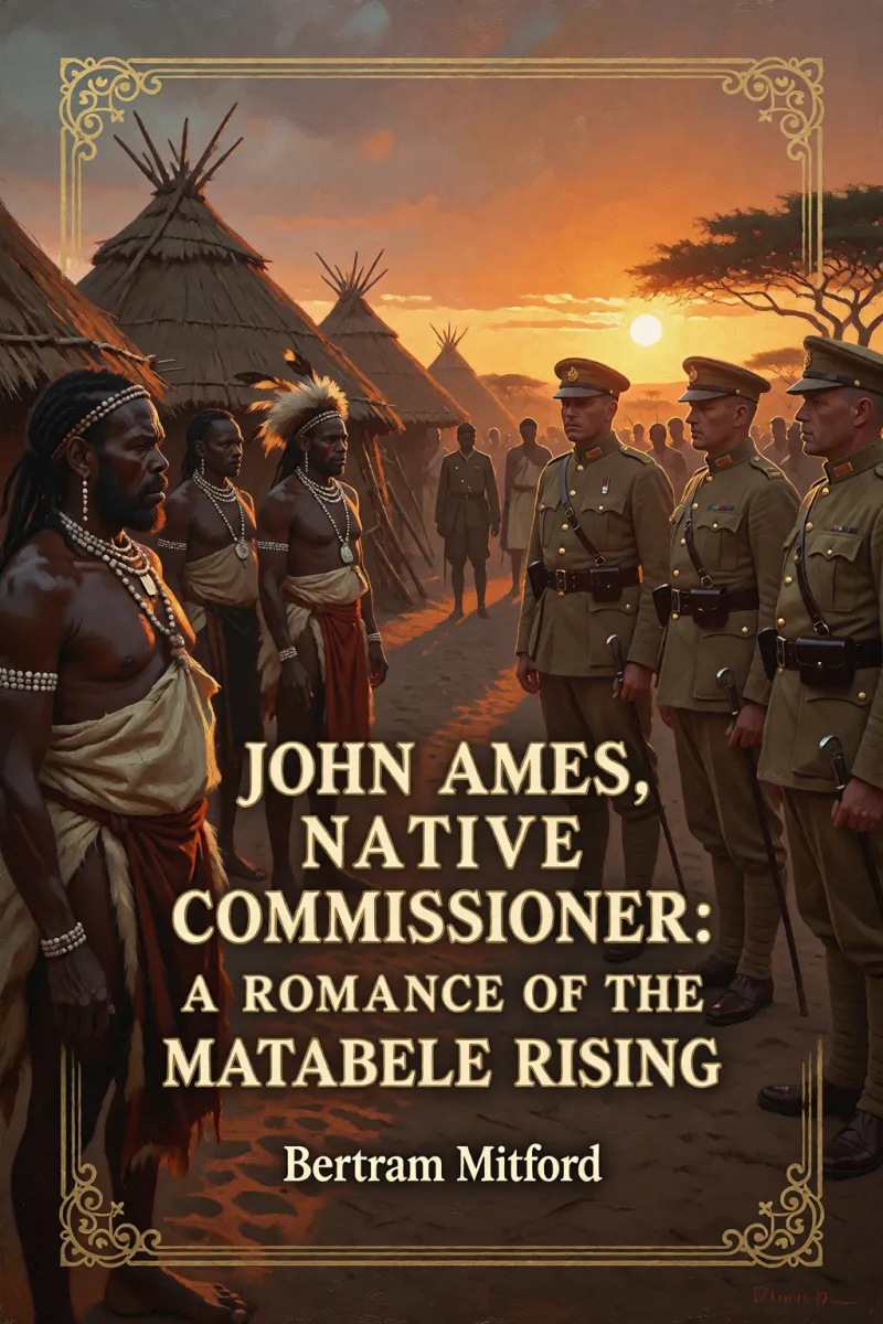 Cover of John Ames, Native Commissioner: A Romance of the Matabele Rising by Bertram Mitford