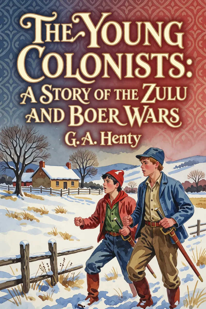 Cover of The Young Colonists: A Story of the Zulu and Boer Wars by G. A. Henty
