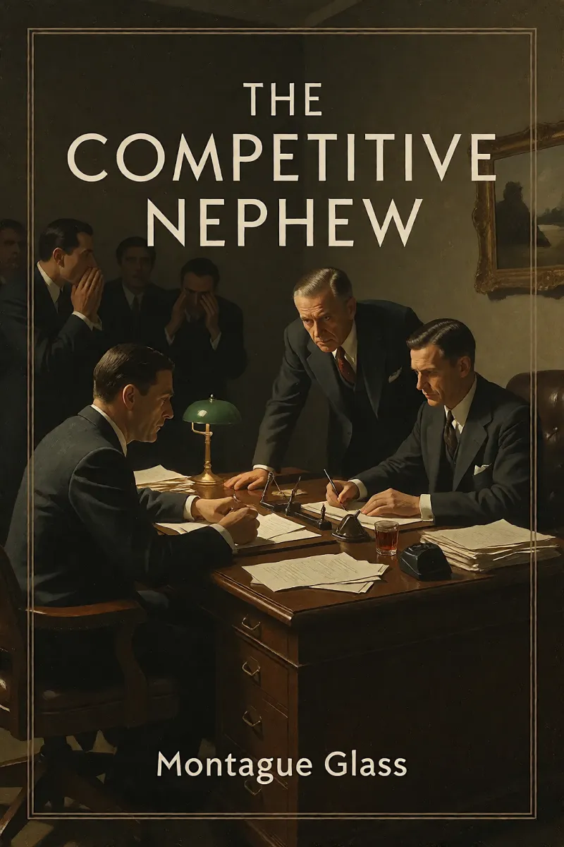 Cover of The Competitive Nephew by Montague Glass