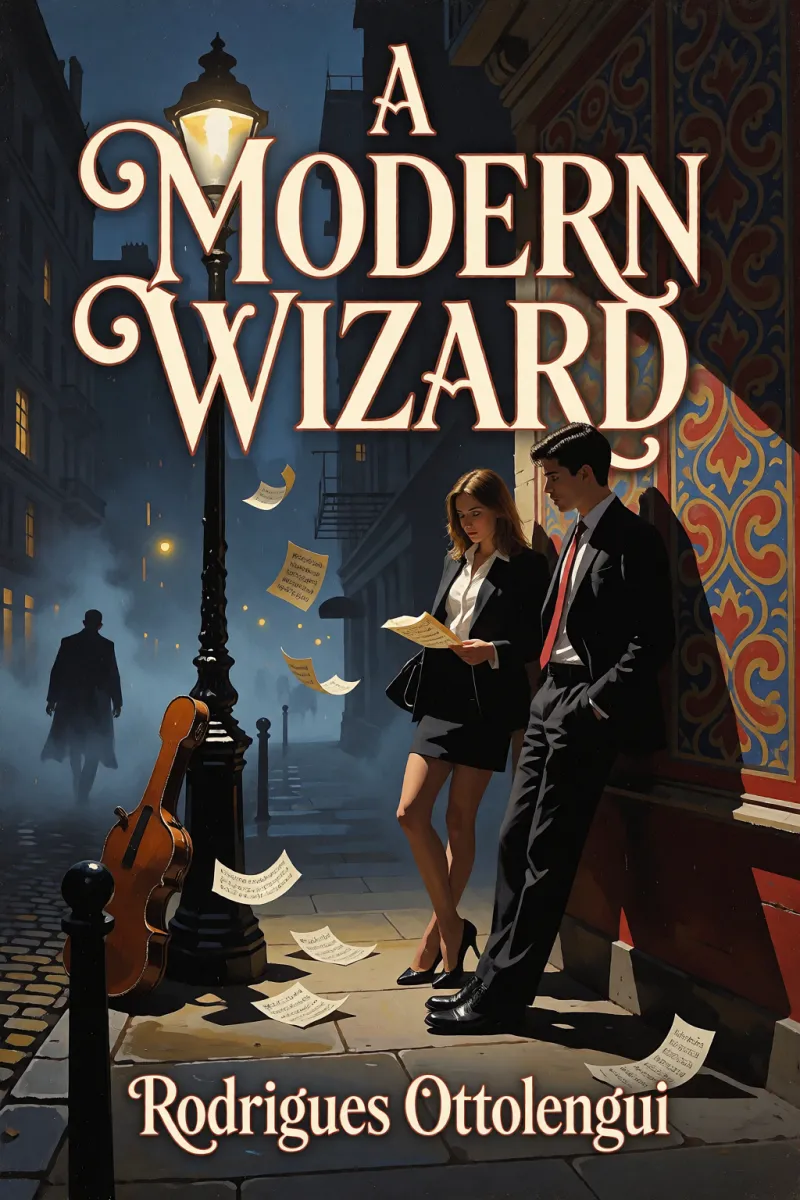 Cover of A Modern Wizard by Rodrigues Ottolengui