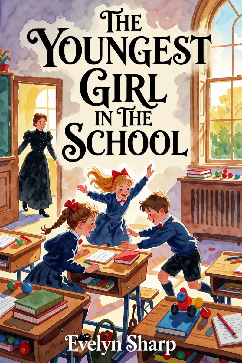 Cover of The Youngest Girl in the School by Evelyn Sharp