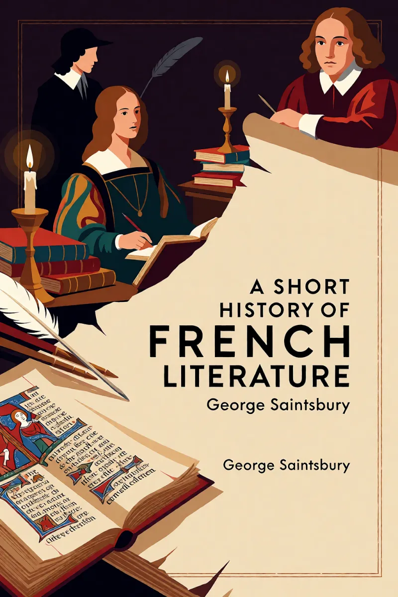 Cover of A Short History of French Literature by George Saintsbury