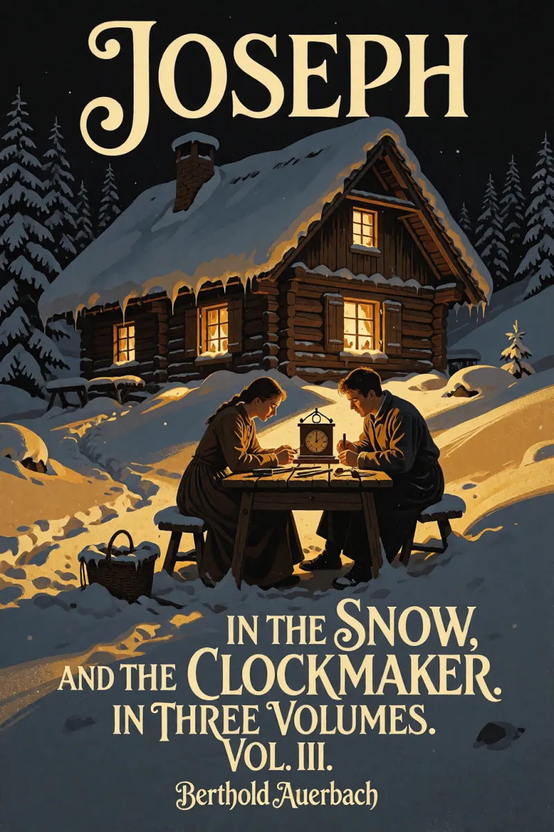 Cover of Joseph in the Snow, and The Clockmaker. In Three Volumes. Vol. III. by Berthold Auerbach