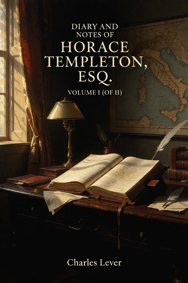 Cover of Diary And Notes Of Horace Templeton, Esq. Volume I (of II) by Charles Lever