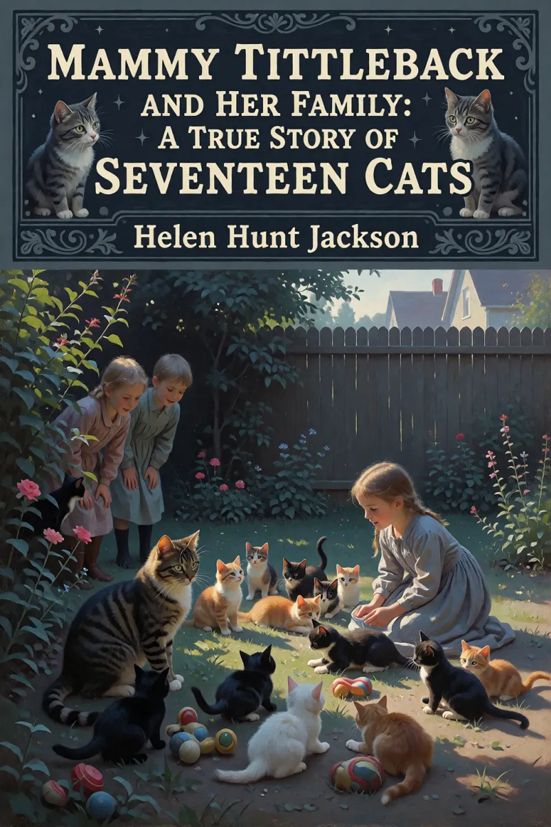 Cover of Mammy Tittleback and Her Family: A True Story of Seventeen Cats by Helen Hunt Jackson