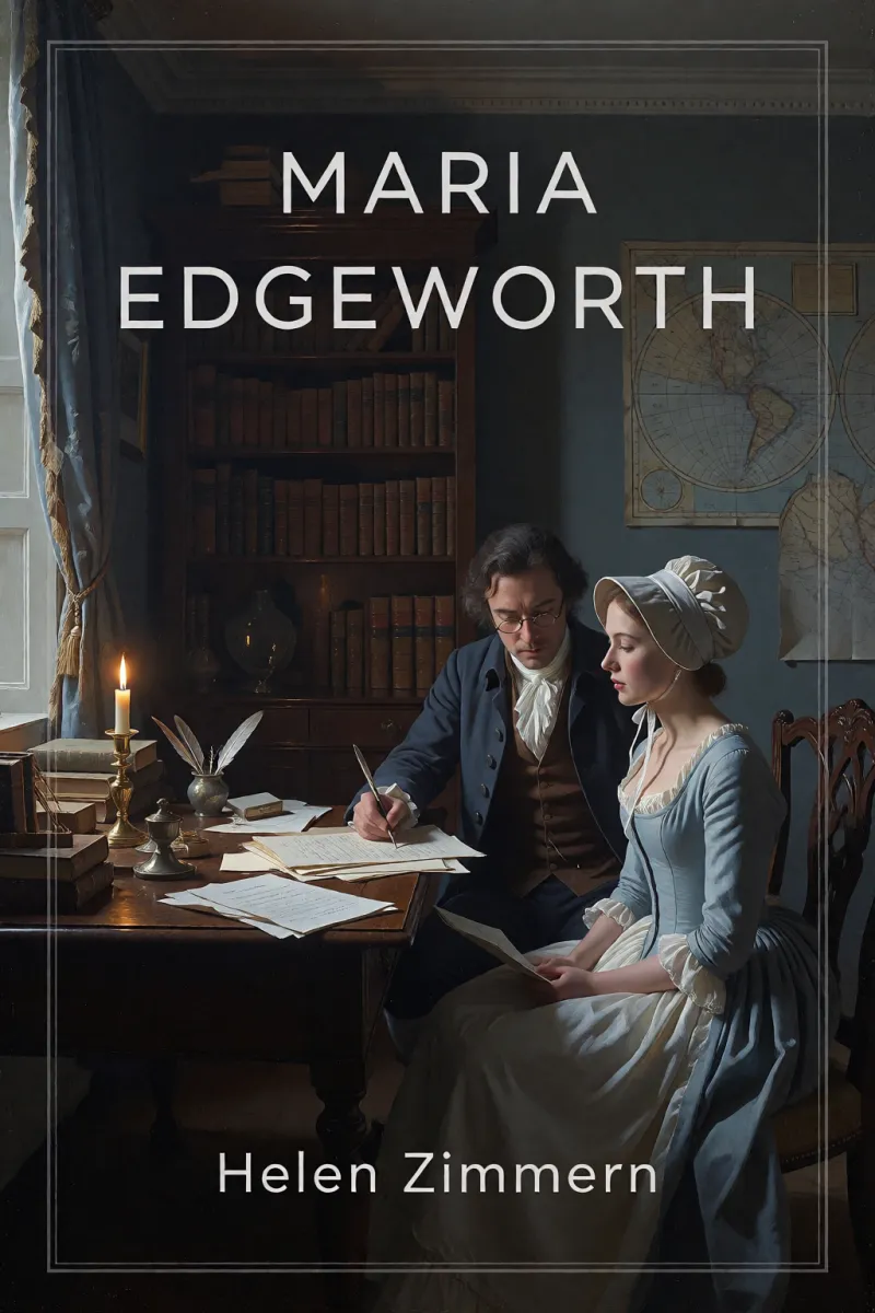 Cover of Maria Edgeworth by Helen Zimmern