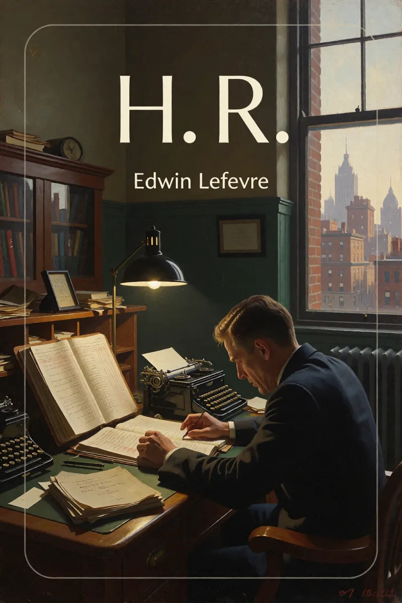 Cover of H. R. by Edwin Lefevre