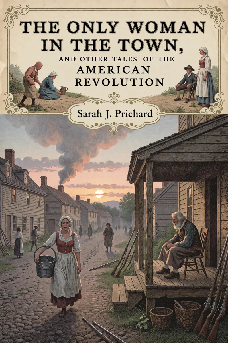 Cover of The Only Woman in the Town, and Other Tales of the American Revolution by Sarah J. Prichard