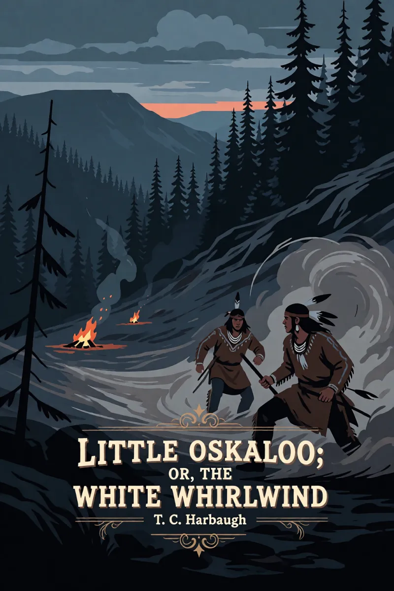Cover of Little Oskaloo; or, The White Whirlwind by T. C. Harbaugh