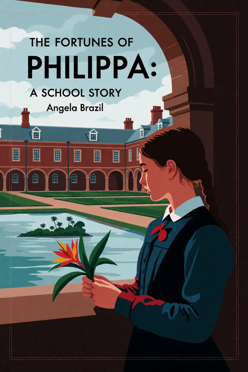 Cover of The Fortunes of Philippa: A School Story by Angela Brazil