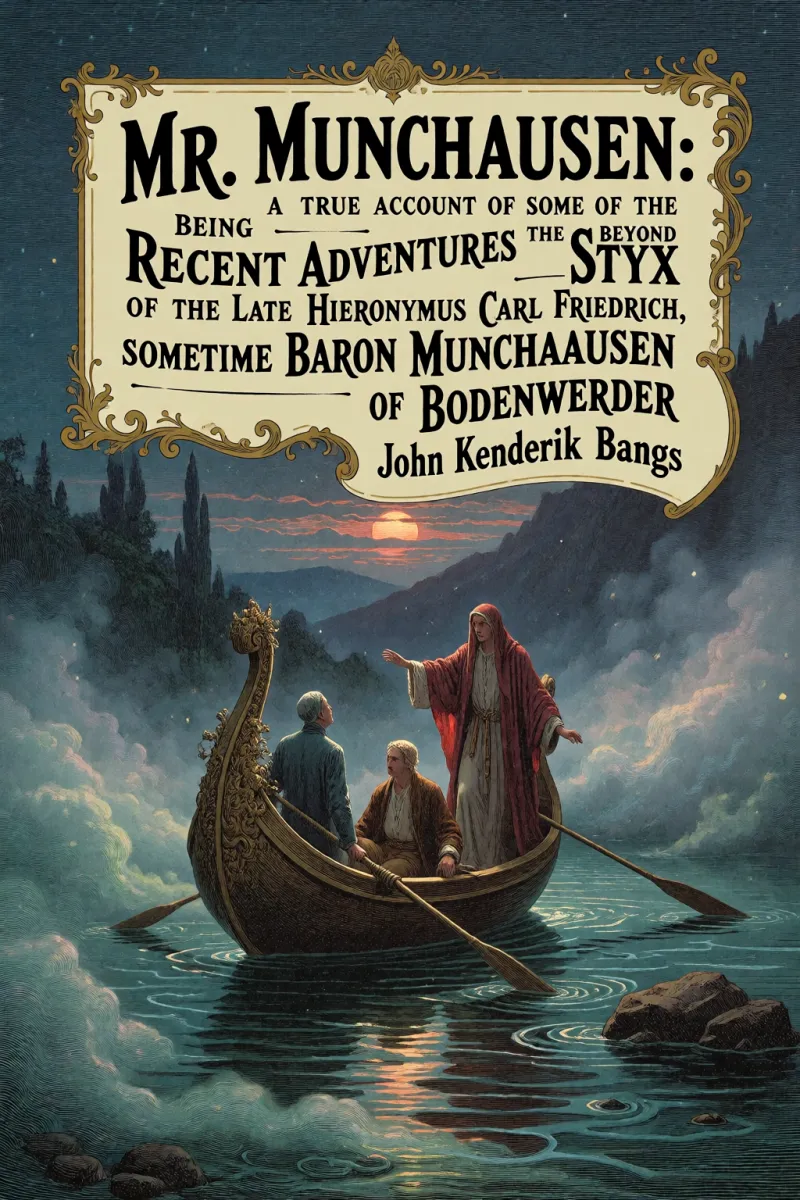 Cover of Mr. Munchausen: Being a True Account of Some of the Recent Adventures beyond the Styx of the Late Hieronymus Carl Friedrich, Sometime Baron Munchausen of Bodenwerder by John Kendrick Bangs
