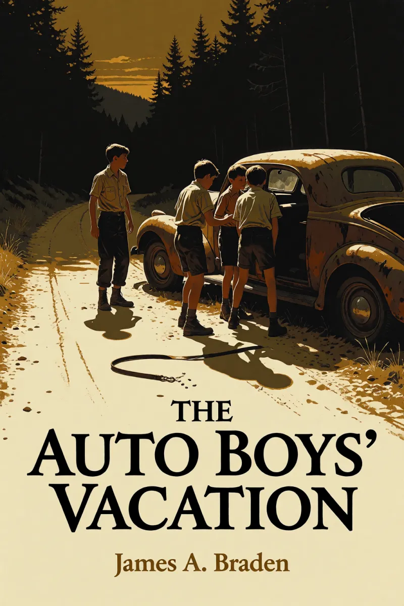 Cover of The Auto Boys' Vacation by James A. Braden
