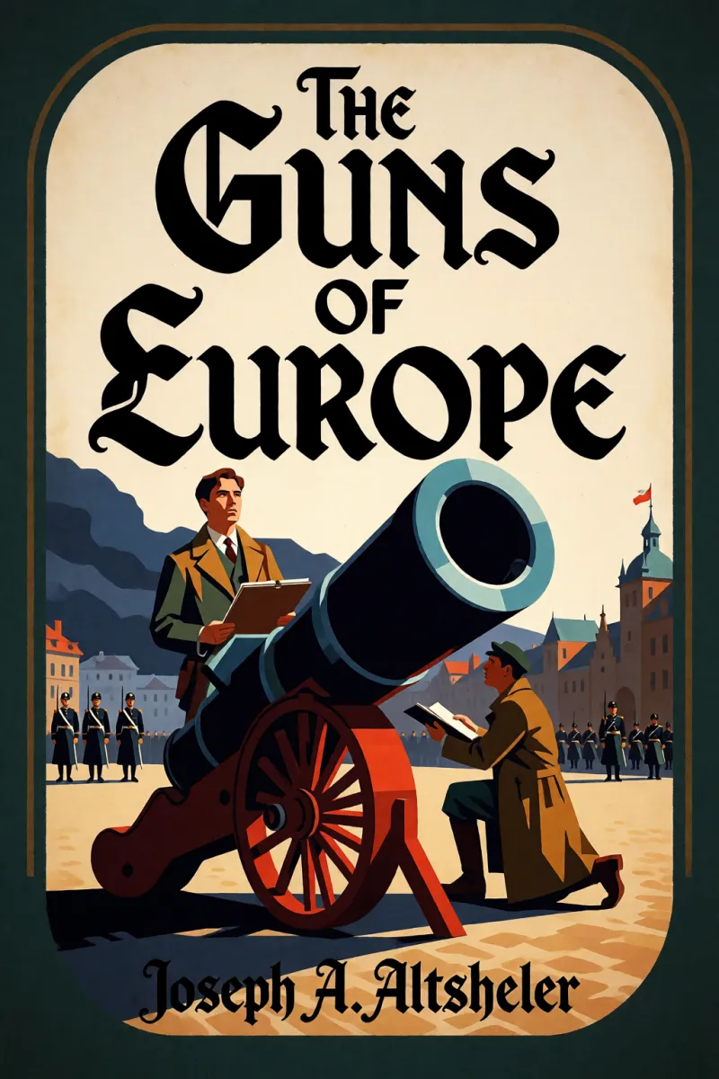 Cover of The Guns of Europe by Joseph A. Altsheler
