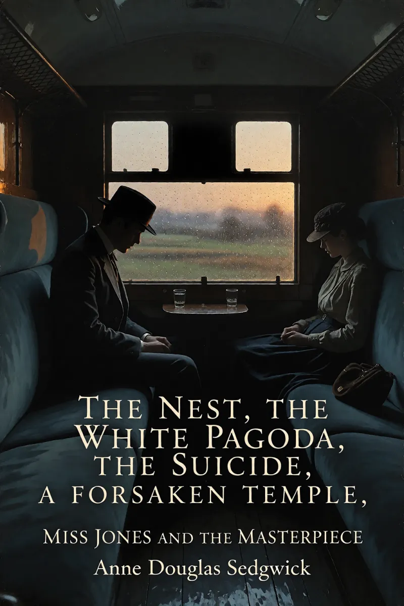 Cover of The Nest, The White Pagoda, The Suicide, A Forsaken Temple, Miss Jones and the Masterpiece by Anne Douglas Sedgwick
