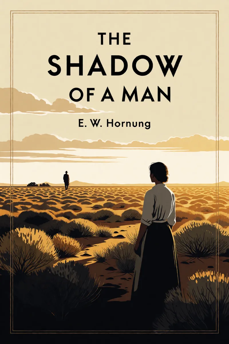 Cover of The Shadow of a Man by E. W. Hornung