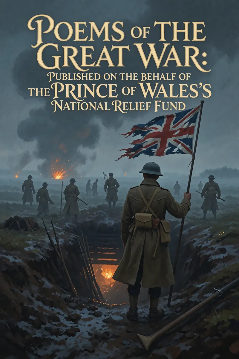 Cover of Poems of the Great War: Published on the Behalf of the Prince of Wales's National Relief Fund by Various