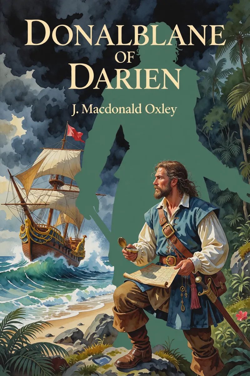 Cover of Donalblane of Darien by J. Macdonald Oxley