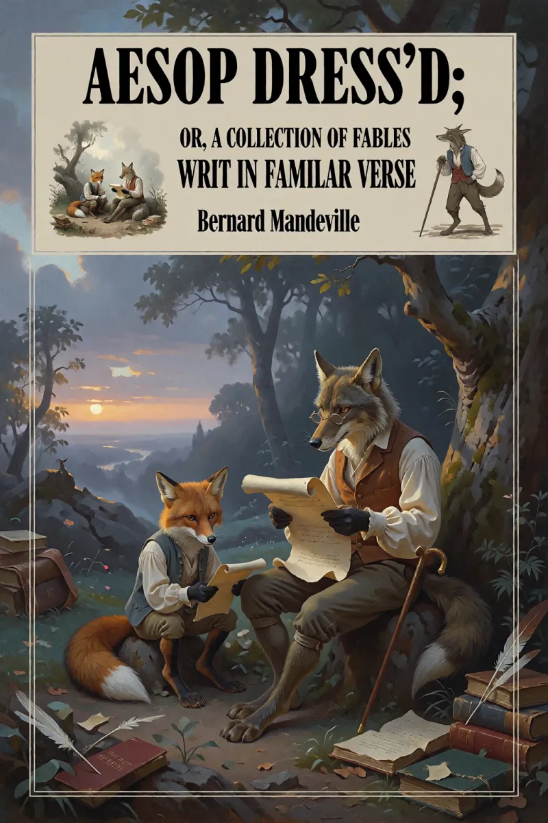Cover of Aesop Dress'd; Or, A Collection of Fables Writ in Familiar Verse by Bernard Mandeville