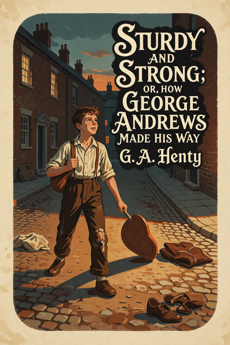 Cover of Sturdy and Strong; Or, How George Andrews Made His Way by G. A. Henty