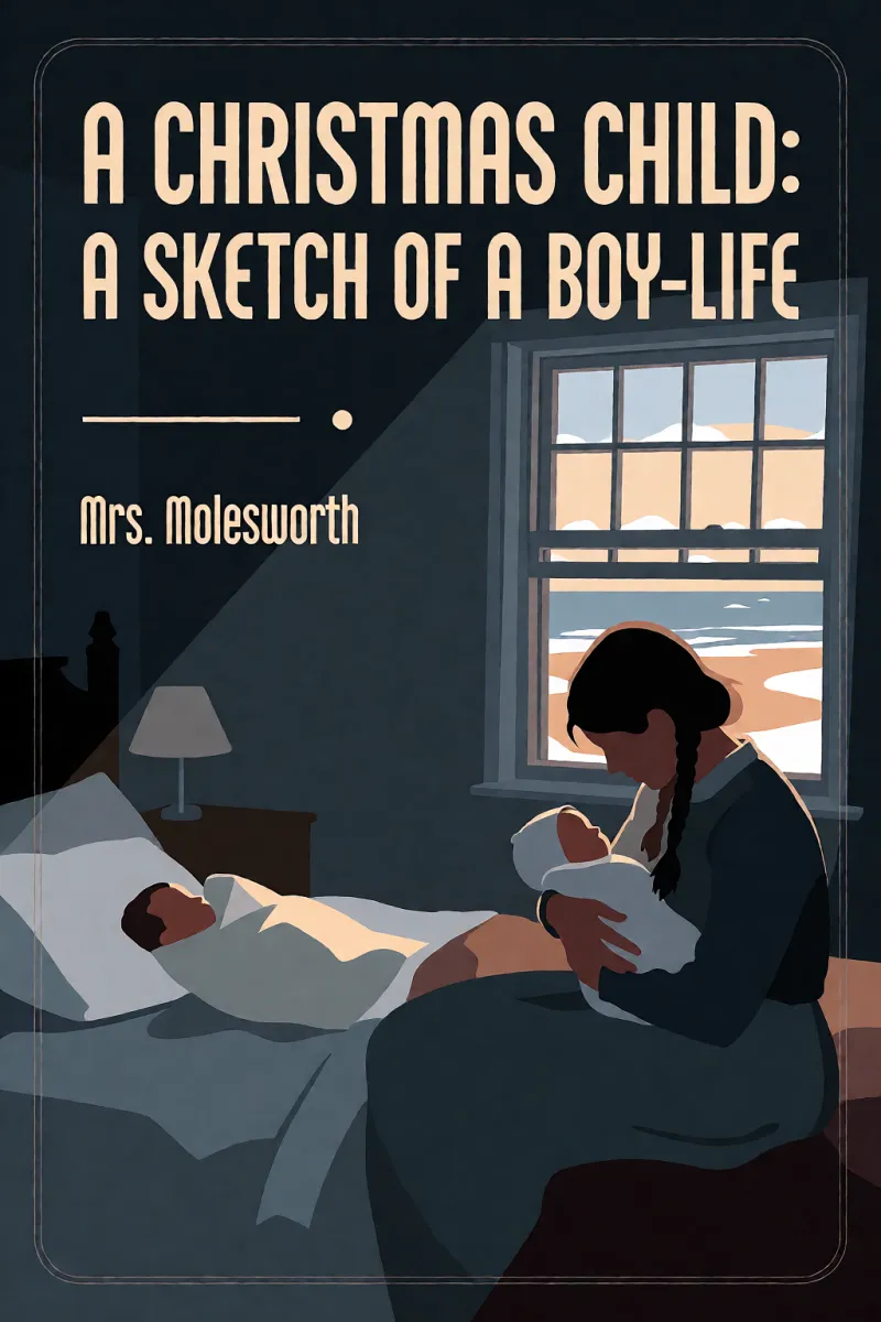 Cover of A Christmas Child: A Sketch of a Boy-Life by Mrs. Molesworth