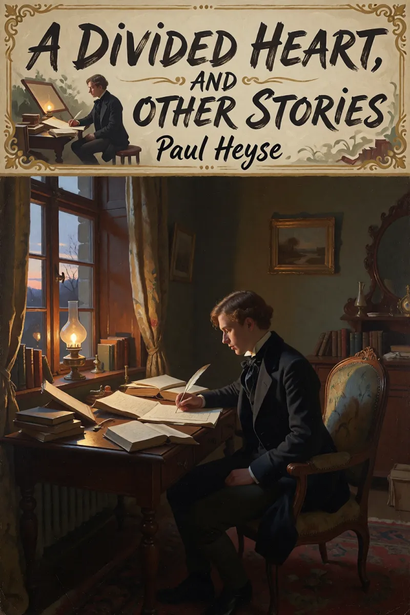Cover of A divided heart, and other stories by Paul Heyse