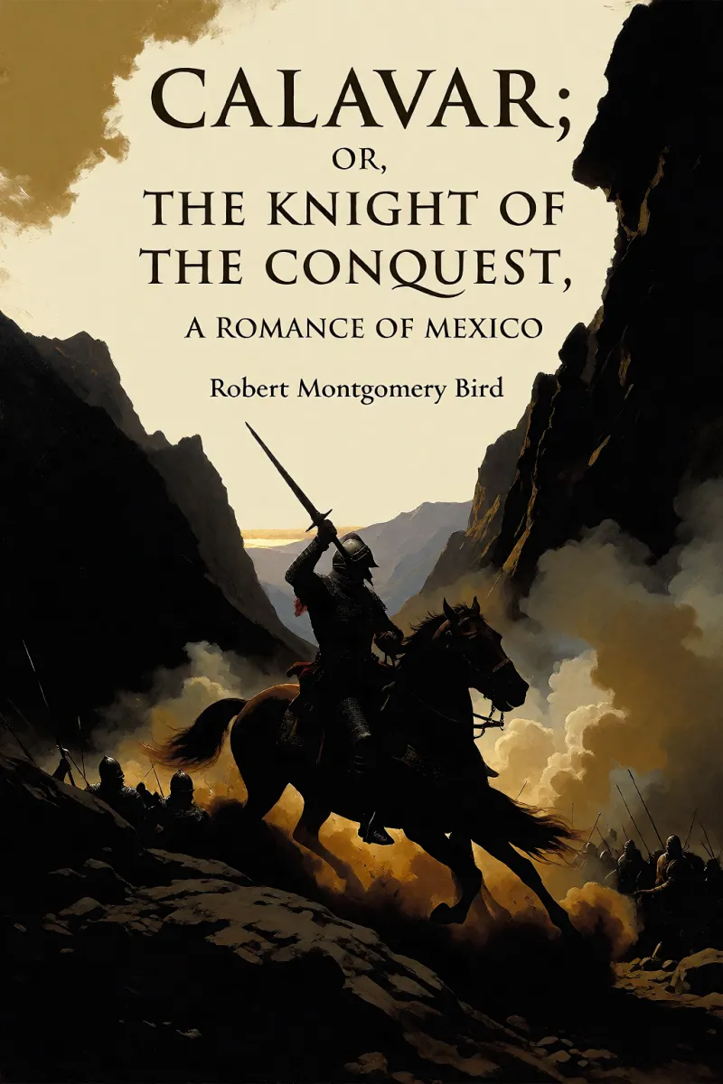 Cover of Calavar; or, The Knight of The Conquest, A Romance of Mexico by Robert Montgomery Bird
